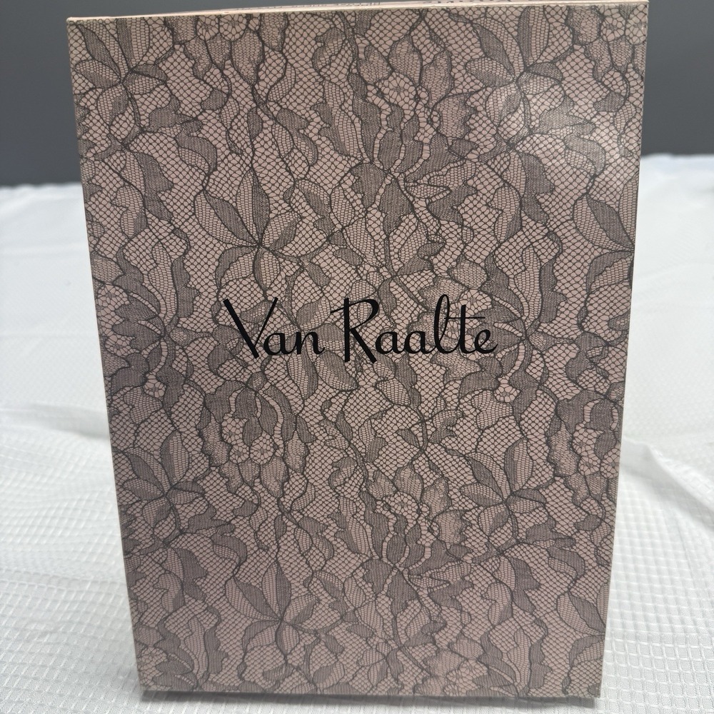 3‎ Vtg 50s Van Raalte Nines Sheer Highlight 8.5P Nylon Stockings Seams New Box